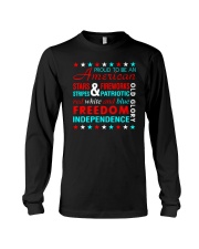 Proud To Be An American Long Sleeve Tee thumbnail