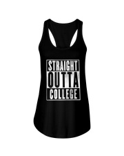 Straight Outta College Graphic Senior Ladies Flowy Tank thumbnail