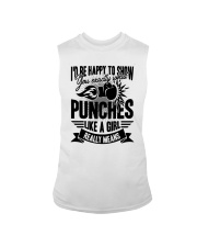 Boxing Puches Like A Girl Sleeveless Tee thumbnail