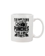 Boxing Puches Like A Girl Mug thumbnail