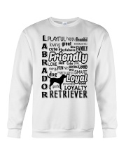 Labrador Retriever Friendly Crewneck Sweatshirt thumbnail