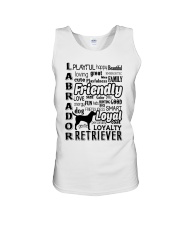 Labrador Retriever Friendly Unisex Tank thumbnail