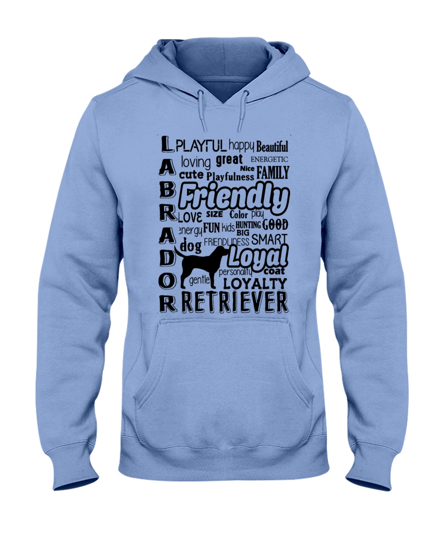 Labrador Retriever Friendly Hooded Sweatshirt