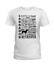 Labrador Retriever Friendly Ladies T-Shirt thumbnail