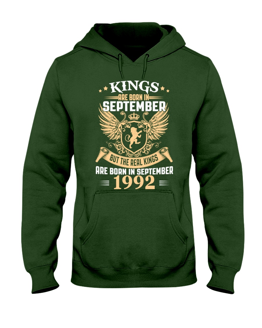 Legends Are Born In September 1992 Hooded Sweatshirt