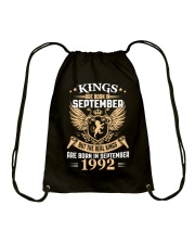 Legends Are Born In September 1992 Drawstring Bag thumbnail