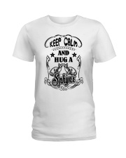 Hug A Sphynx Cat Ladies T-Shirt thumbnail