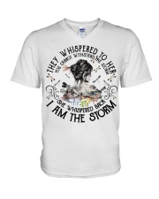 I AM THE STORM V-Neck T-Shirt tile