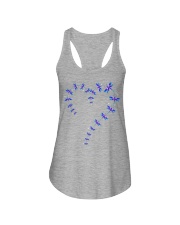 DRAGONFLY HEART Ladies Flowy Tank tile