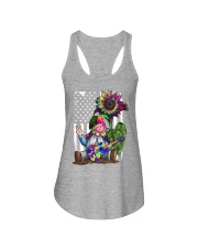 ON A DARK DESERT HIGHWAY COOL WIND IN MY HAIR Ladies Flowy Tank tile