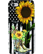 American Sun Flower'n Boots Phone Case thumbnail