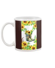 SunFlower'n Boots Vintage Mug back
