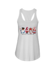4 CUTE NISSE MERRY CHRISTMAS Ladies Flowy Tank tile