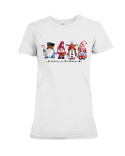 4 CUTE NISSE MERRY CHRISTMAS Premium Fit Ladies Tee tile