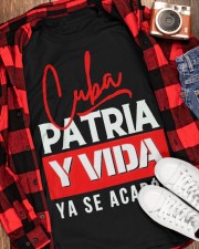 Cuba Patria Y Vida T Shirt Classic T-Shirt apparel-classic-tshirt-lifestyle-front-163