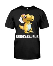 Dinosaur Bride a Saurus Wedding Gift Shirt Classic T-Shirt front