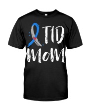 Womens T1D Mom Shirt Type 1 Diabetes Awaren Classic T-Shirt front