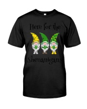 St Patricks Day Here For The Shenanig Classic T-Shirt tile