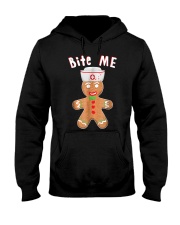 Gingerbread Nurse Christmas Hooded Sweatshirt thumbnail