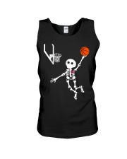 basketball skeleton hal t Unisex Tank thumbnail
