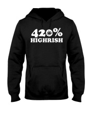 St Patricks Day Weed Shirt - 420 Highrish Hooded Sweatshirt thumbnail