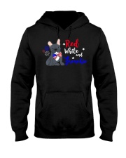 Patriotic French Bulldog Shirt Hooded Sweatshirt thumbnail