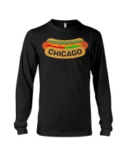 Chicago Hot Dog Lover T-Shirt Long Sleeve Tee thumbnail