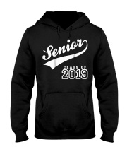 Senior Grad Class of 2019 T-Shirts Back Print Hooded Sweatshirt thumbnail