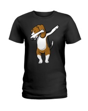 The Dabbing Beagle T-Shirt Ladies T-Shirt thumbnail