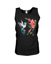 Rainbow Color Hummingbird F Unisex Tank thumbnail