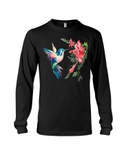Rainbow Color Hummingbird F Long Sleeve Tee thumbnail