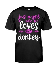 Donkey Lovers Who Love Their Donkey T-Shirt Classic T-Shirt thumbnail