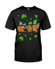 St Patricks Day Irish Gnomes Leprec Premium Fit Mens Tee tile