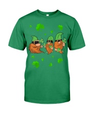 St Patricks Day Irish Gnomes Leprec Premium Fit Mens Tee front