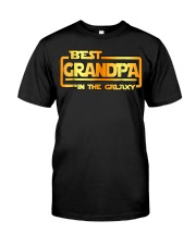 The best Grandpa in the galaxy Shirt Classic T-Shirt front