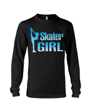 Cute Ice Skater Gift Tee -Figure Skating Gir Long Sleeve Tee thumbnail