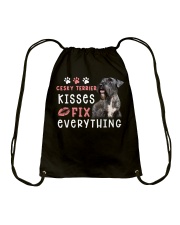 Cesky Terrier Kisses T-Shirt Drawstring Bag tile