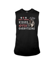 Cesky Terrier Kisses T-Shirt Sleeveless Tee tile
