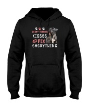Cesky Terrier Kisses T-Shirt Hooded Sweatshirt tile