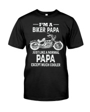 Biker dad Classic T-Shirt front