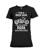 Biker dad Premium Fit Ladies Tee tile
