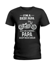 Biker dad Ladies T-Shirt tile