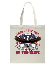 The Brave Veteran T-Shirt Tote Bag tile