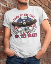 The Brave Veteran T-Shirt Classic T-Shirt apparel-classic-tshirt-lifestyle-26