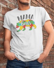 Bear Mama Autism shirt Classic T-Shirt apparel-classic-tshirt-lifestyle-26