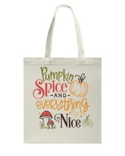 Autism pumpkin shirt Tote Bag tile