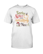 Autism pumpkin shirt Classic T-Shirt front