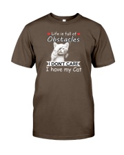 cat nightshirt Premium Fit Mens Tee tile