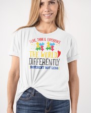 I live Think autism t shirts Classic T-Shirt apparel-classic-tshirt-lifestyle-front-101