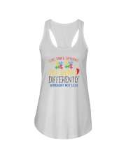 I live Think autism t shirts Ladies Flowy Tank tile
